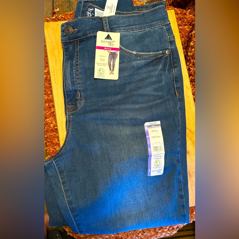 Terra & Sky skinny jeans